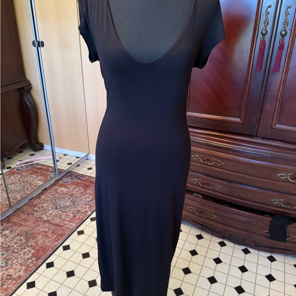 Black Midi Dress